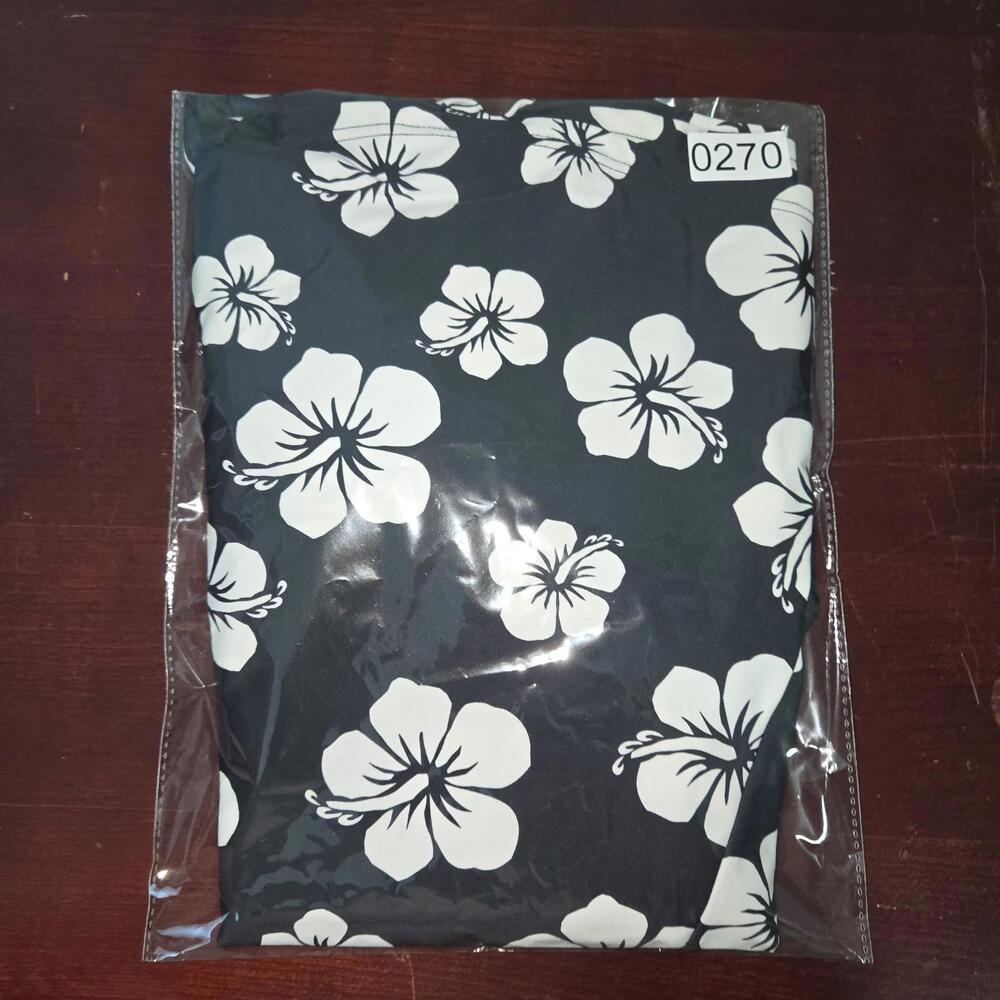 Disney Parks Minnie Mouse Flowers One Piece Black Floral Swimsuit Women's sz L - Picture 10 of 10